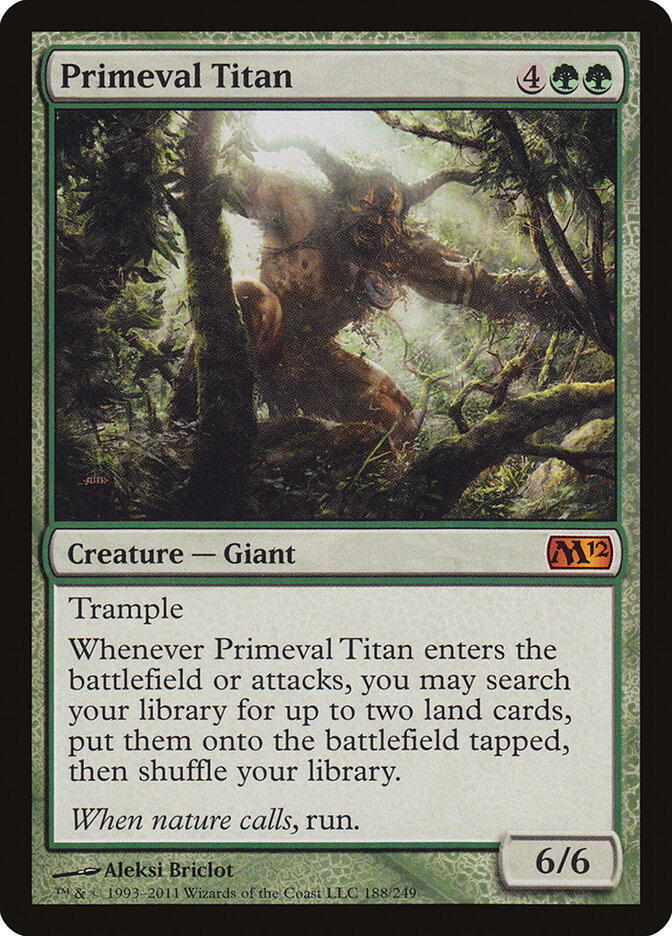 Primeval Titan — Magic 2012 188/249