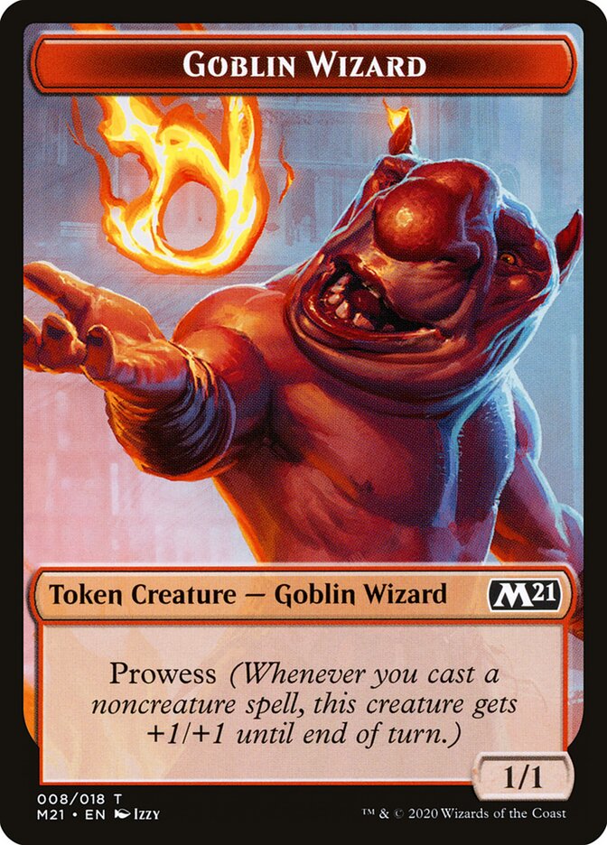 Goblin Wizard — Core Set 2021 Tokens 8/20