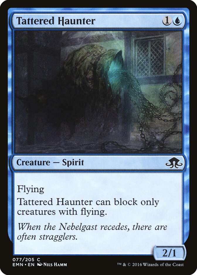 Tattered Haunter — Eldritch Moon 77/208