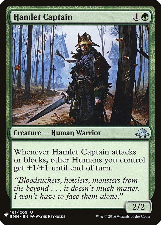 Hamlet Captain — The List EMN-161/5581