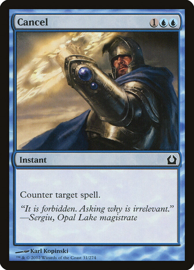 Cancel — Return to Ravnica 31/274