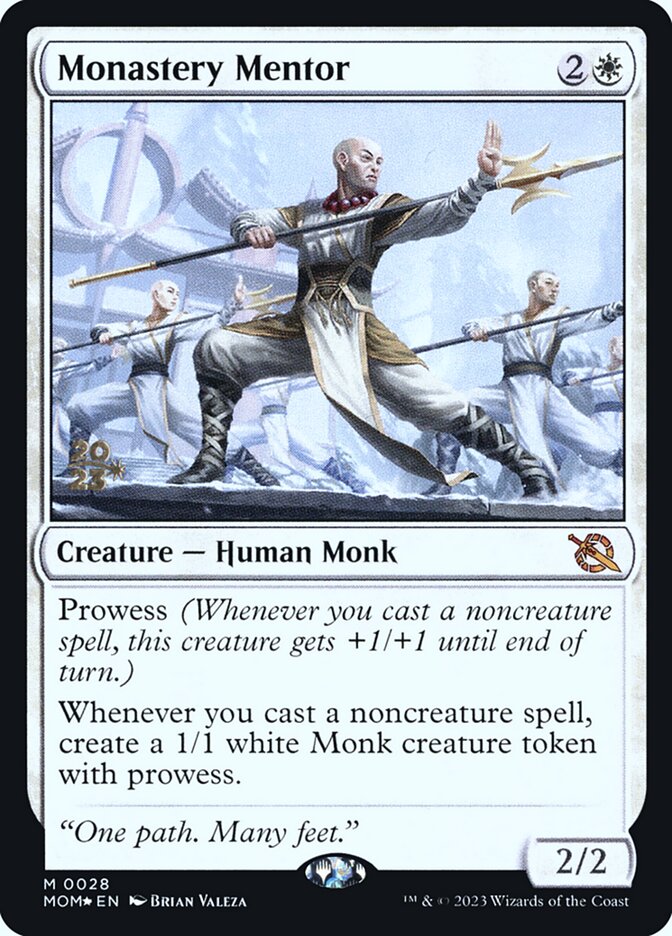 Monastery Mentor — March of the Machine Promos 28s/134