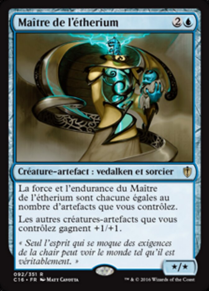 Maître de l'étherium — Commander 2016 92/351