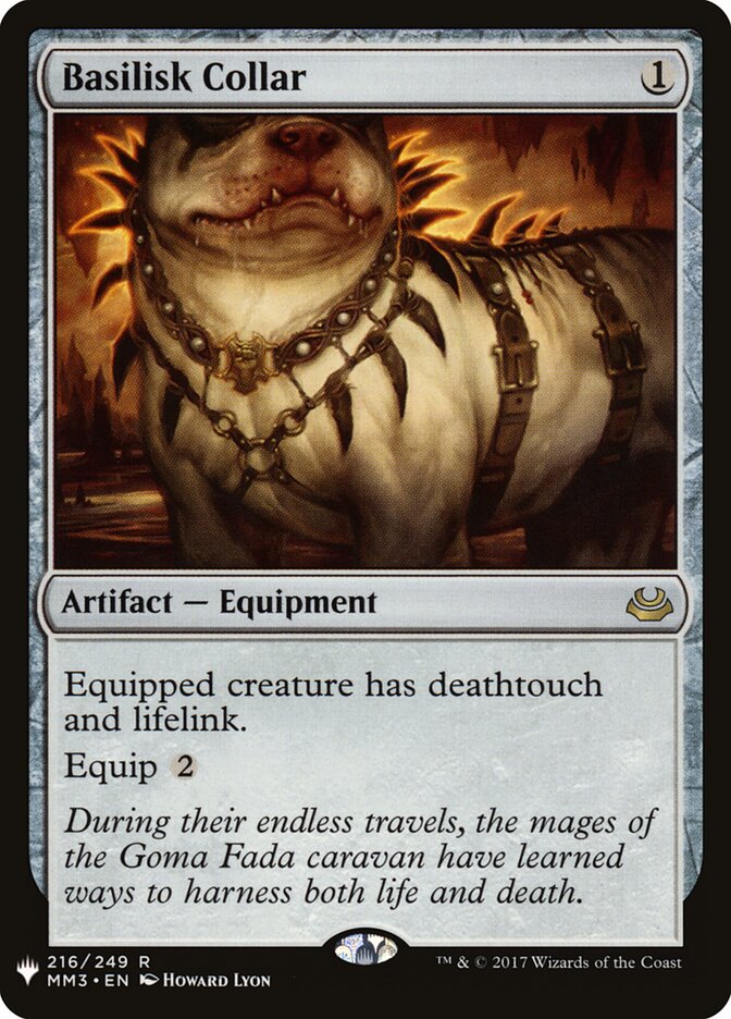 Basilisk Collar — The List MM3-216/5581