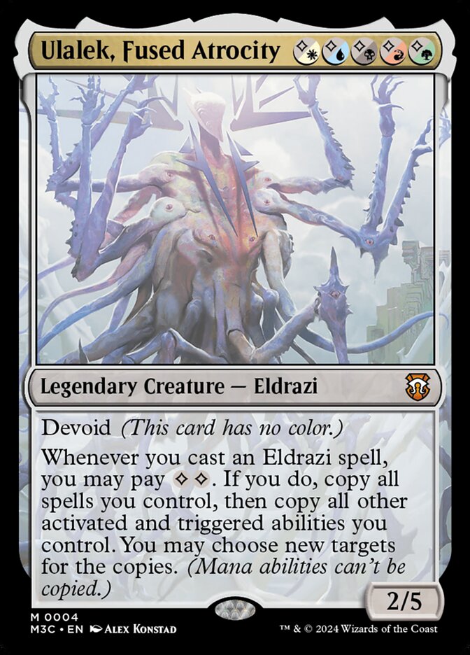 Ulalek, Fused Atrocity — Modern Horizons 3 Commander 4/398