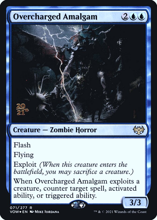 Overcharged Amalgam — Innistrad: Crimson Vow Promos 71s/121