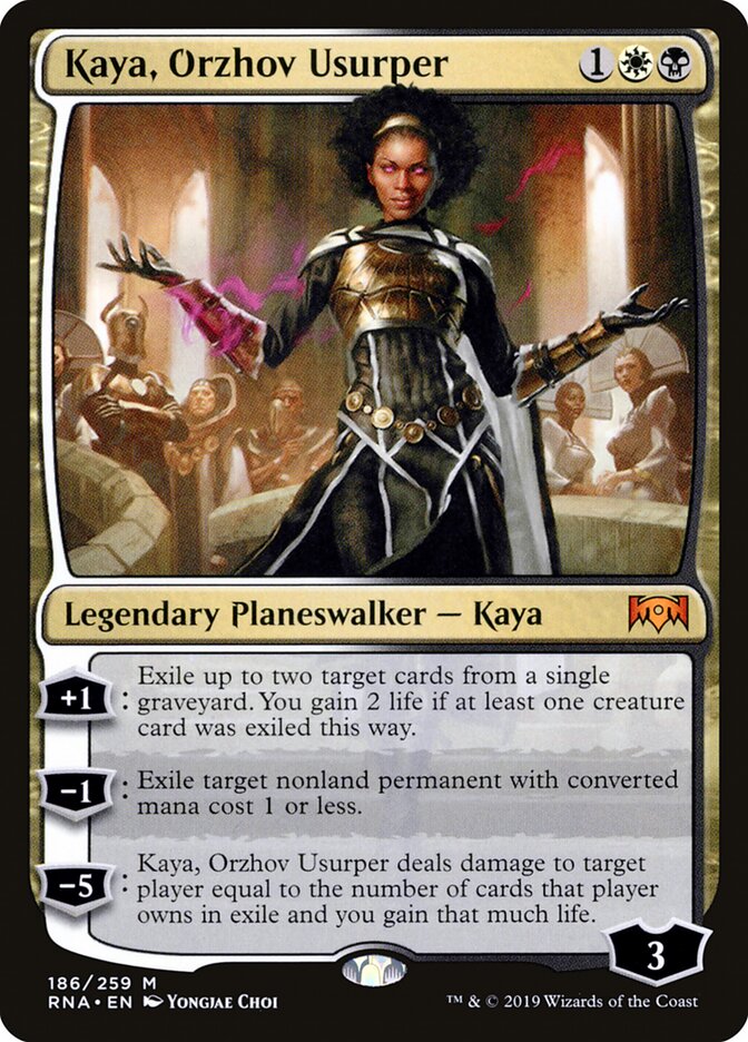 Kaya, Orzhov Usurper — Ravnica Allegiance 186/273