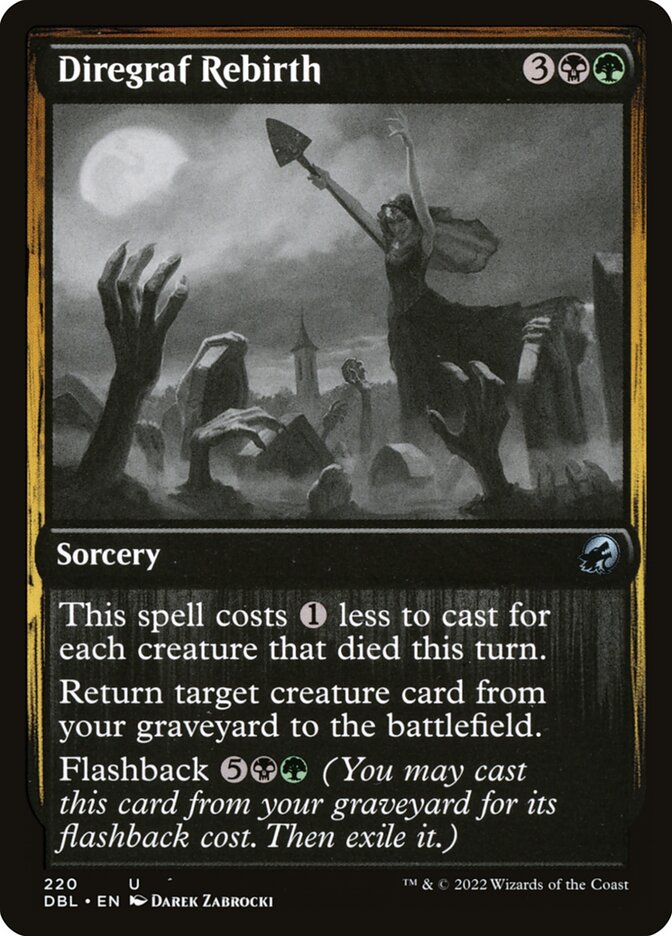 Diregraf Rebirth — Innistrad: Double Feature 220/535