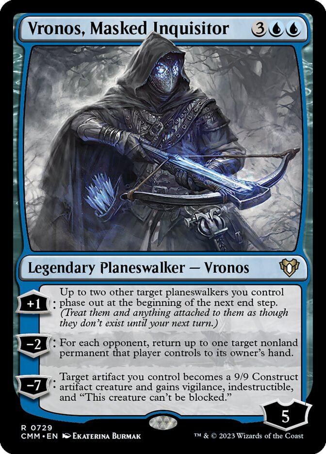 Vronos, Masked Inquisitor — Commander Masters 729/1067