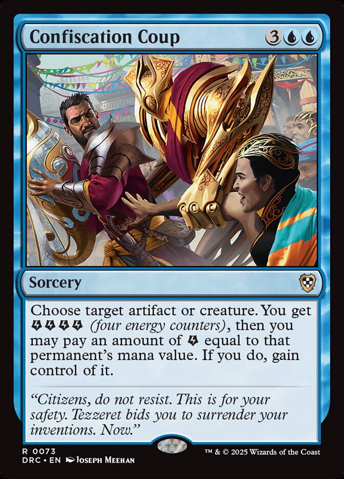 Confiscation Coup — Aetherdrift Commander 73/184