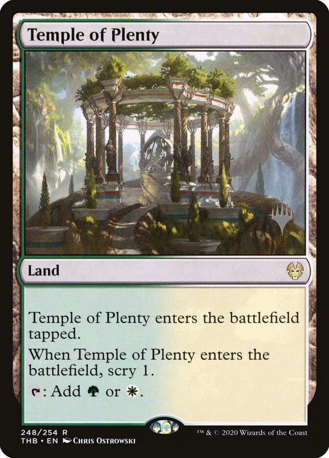 Temple of Plenty — Theros Beyond Death Promos 248p/137