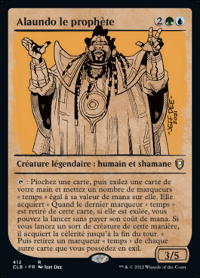 Alaundo le prophète — Commander Legends: Battle for Baldur's Gate 412/936