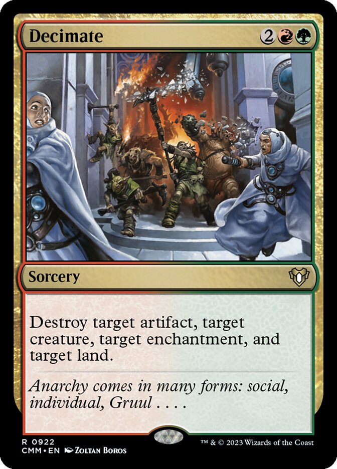 Decimate — Commander Masters 922/1067