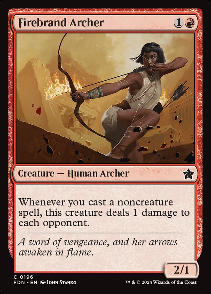 Firebrand Archer — Foundations 196/771