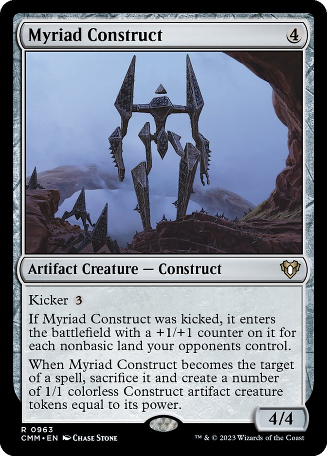 Myriad Construct — Commander Masters 963/1067