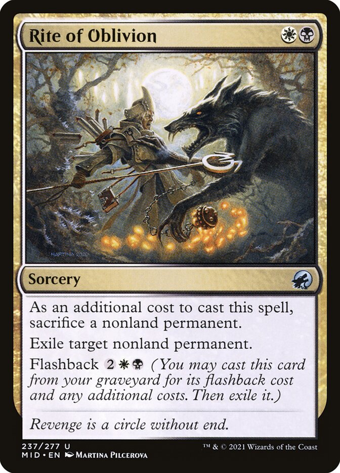 Rite of Oblivion — Innistrad: Midnight Hunt 237/398
