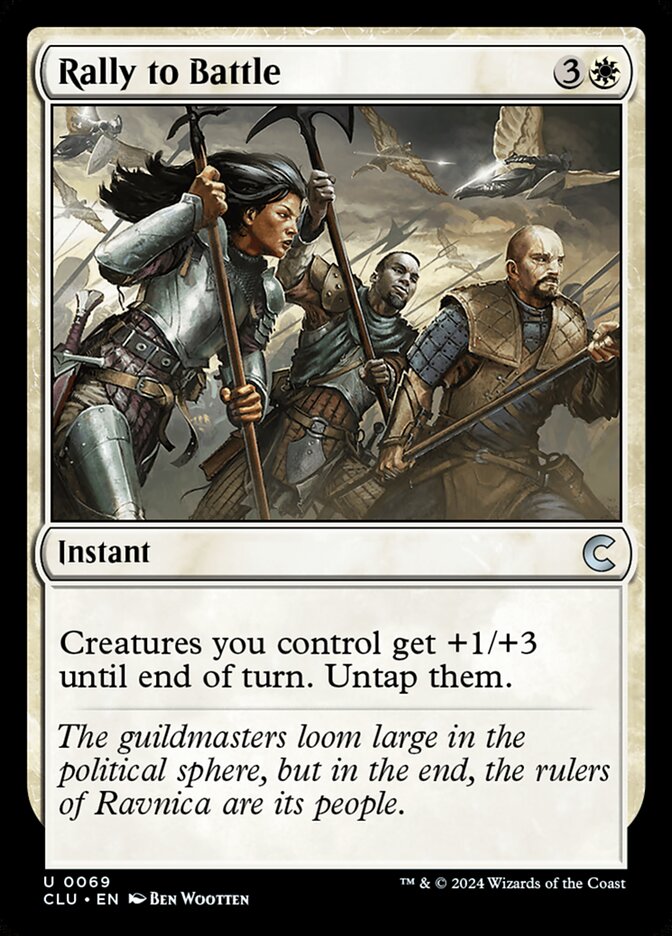 Rally to Battle — Ravnica: Clue Edition 69/284