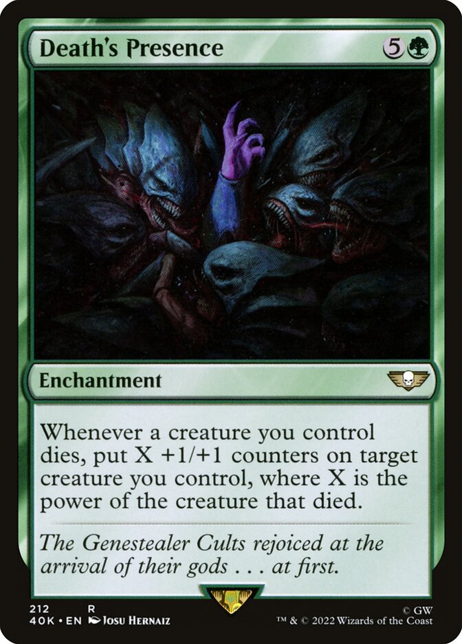 Death's Presence — Warhammer 40,000 Commander 212/617