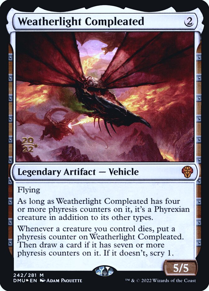 Weatherlight Compleated — Dominaria United Promos 242s/161