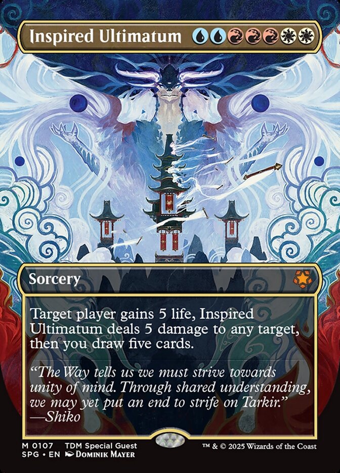 Ultimatum inspiré — Special Guests 107/165