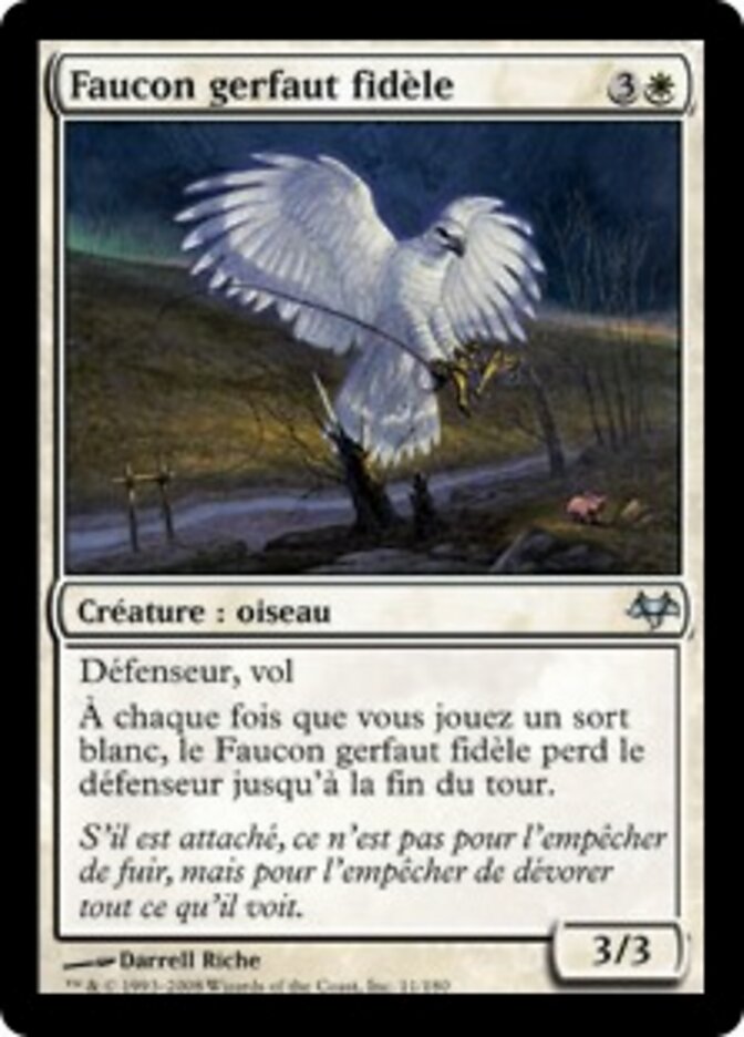Faucon gerfaut fidèle — Eventide 11/180