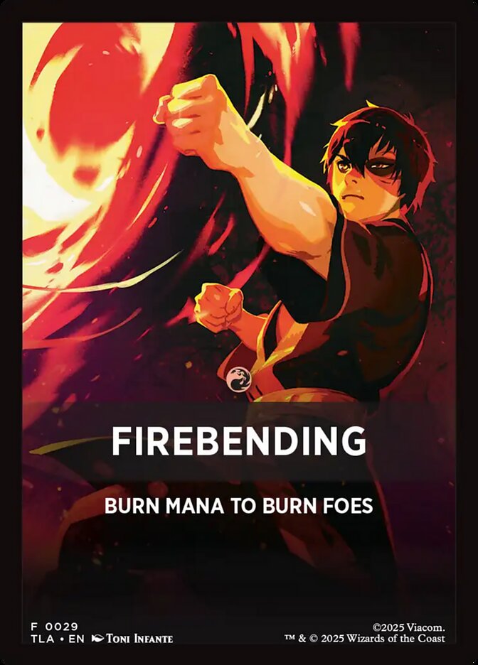Firebending — Avatar: The Last Airbender Jumpstart Front Cards 29/46