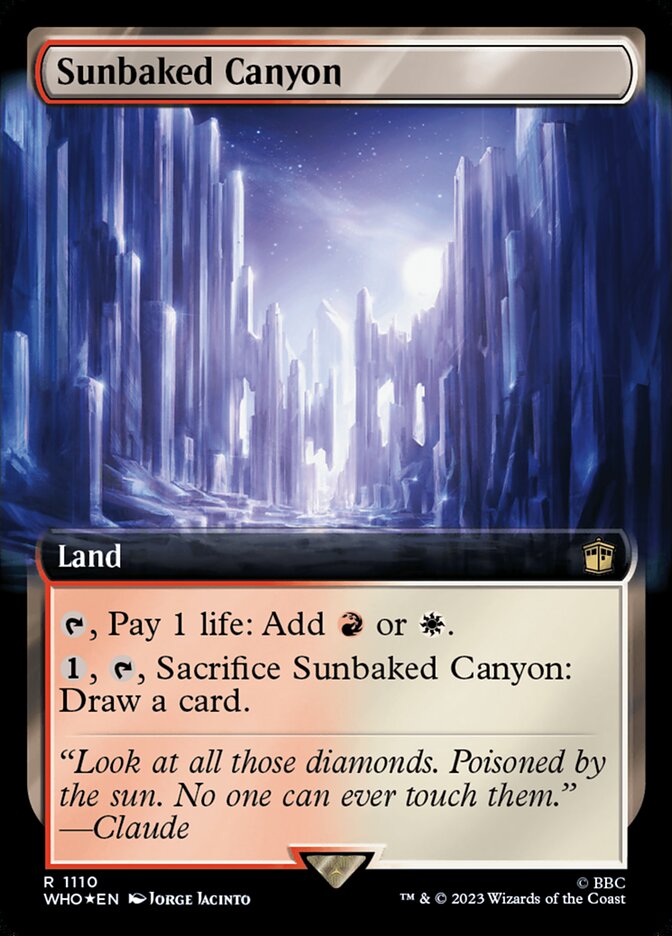 Sunbaked Canyon — Doctor Who 1110/1178