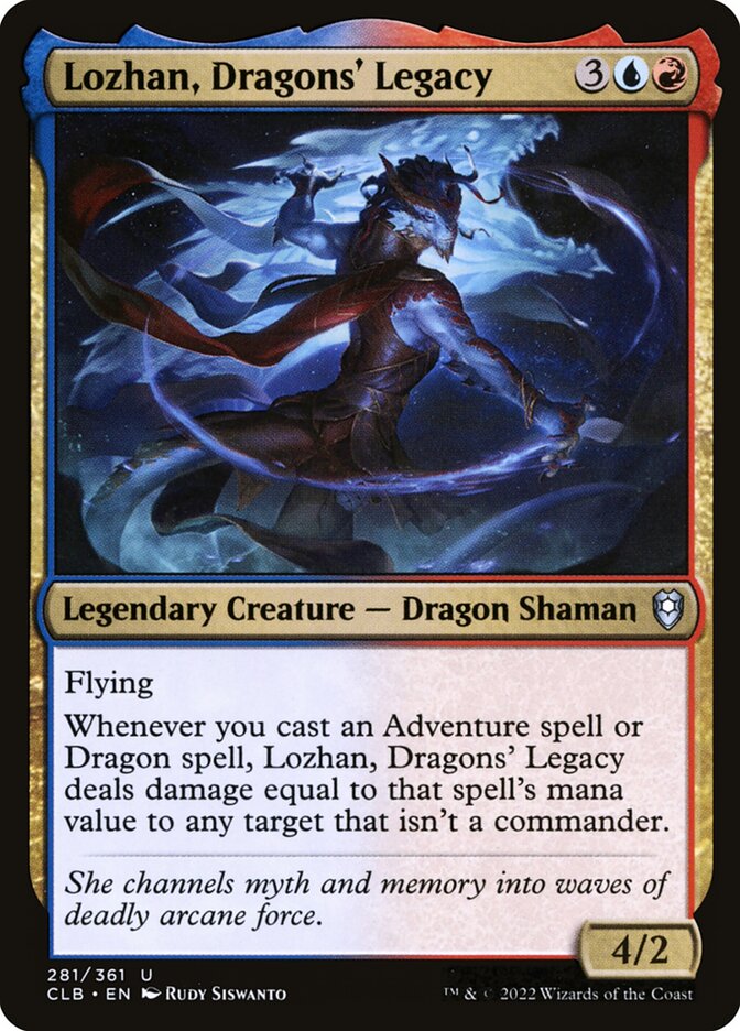 Lozhan, Dragons' Legacy — Commander Legends: Battle for Baldur's Gate 281/936