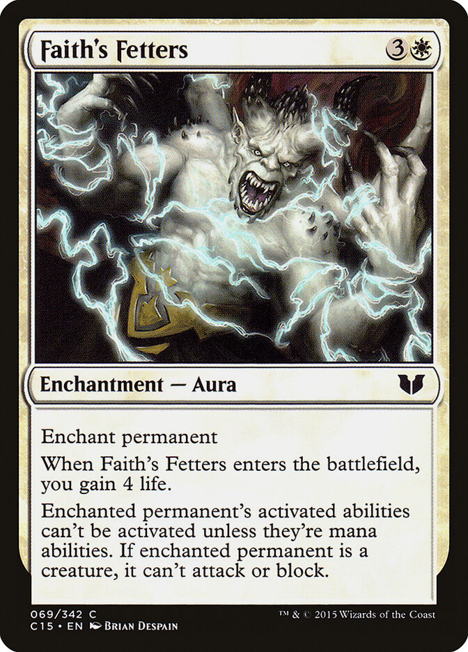 Faith's Fetters — Commander 2015 69/342