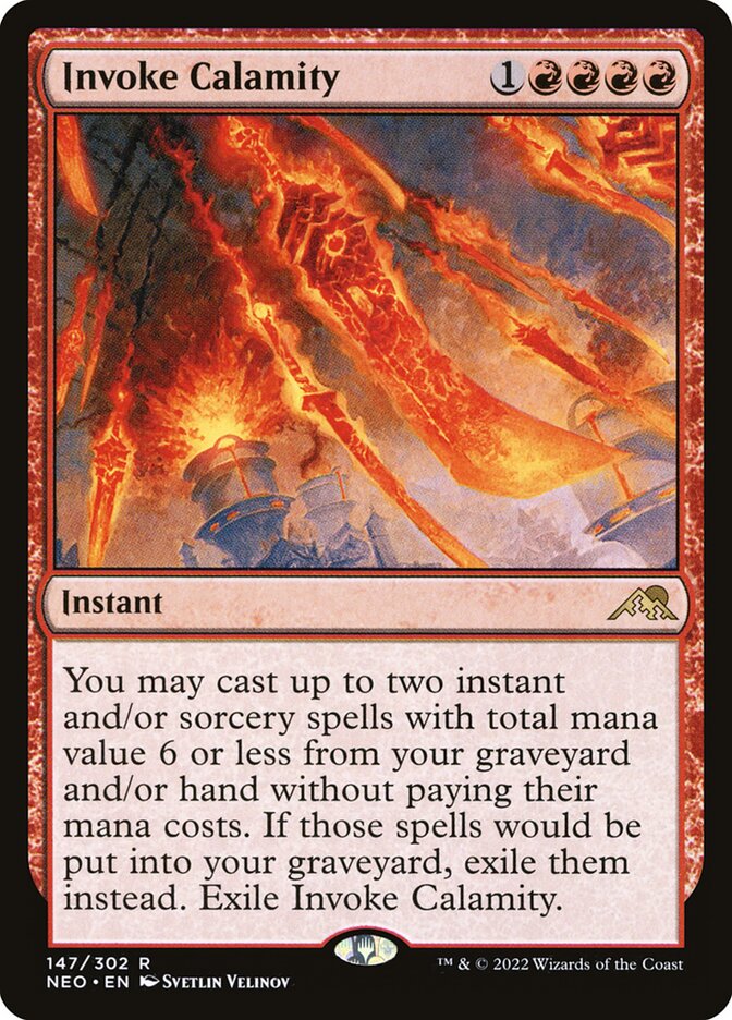 Invoke Calamity — Kamigawa: Neon Dynasty 147/531