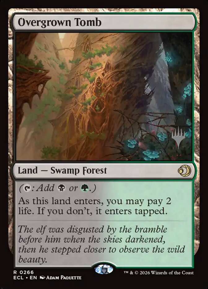 Overgrown Tomb — Lorwyn Eclipsed Promos 266p/80