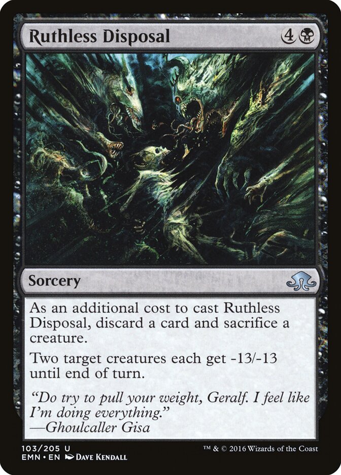 Ruthless Disposal — Eldritch Moon 103/208