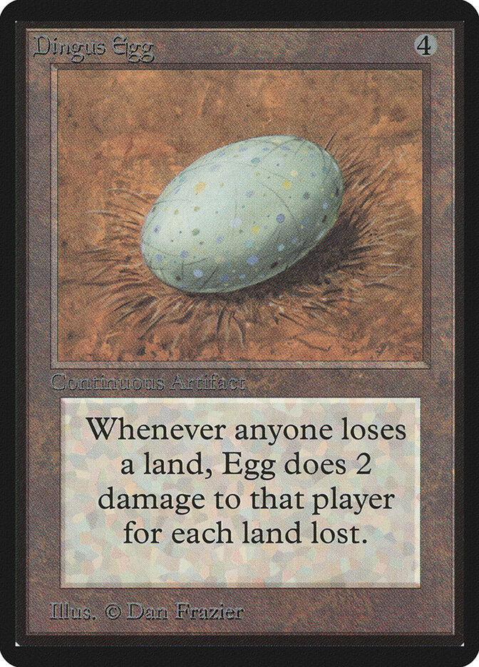 Dingus Egg — Limited Edition Beta 242/302