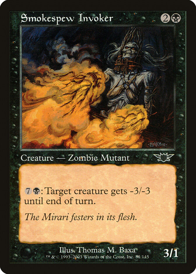 Smokespew Invoker — Legions 81/145