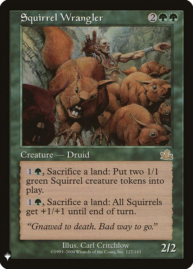Squirrel Wrangler — The List PCY-127/5581
