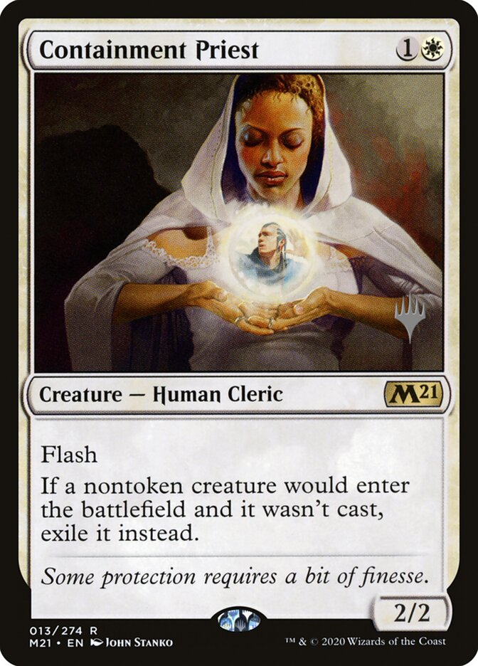 Containment Priest — Core Set 2021 Promos 13p/137