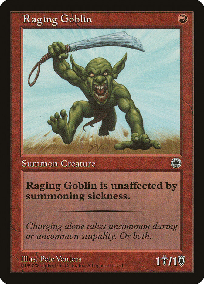 Raging Goblin — Portal 145/244