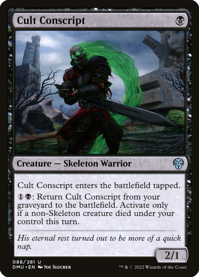 Cult Conscript — Dominaria United 88/453