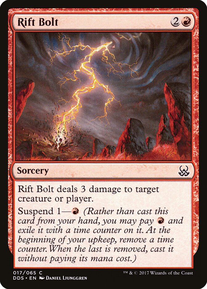 Rift Bolt — Duel Decks: Mind vs. Might 17/65