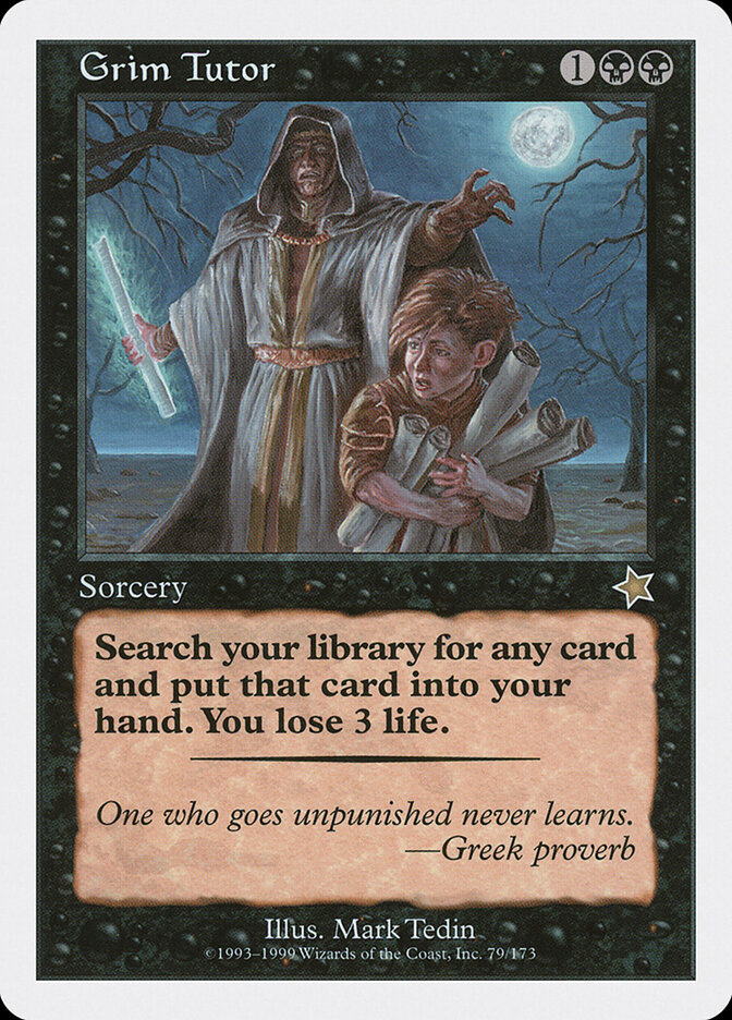 Grim Tutor — Starter 1999 79/173