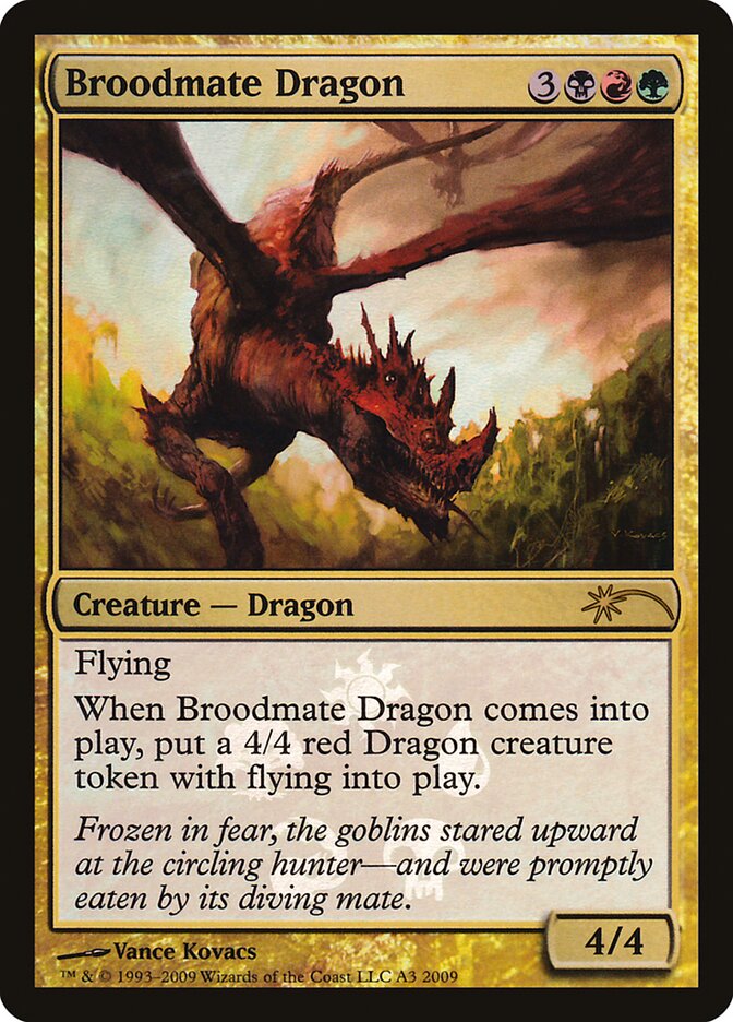 Broodmate Dragon — Shards of Alara Promos A3/2