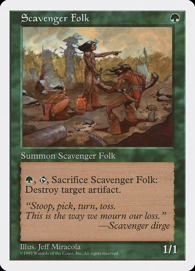 Scavenger Folk — Fifth Edition 323/455