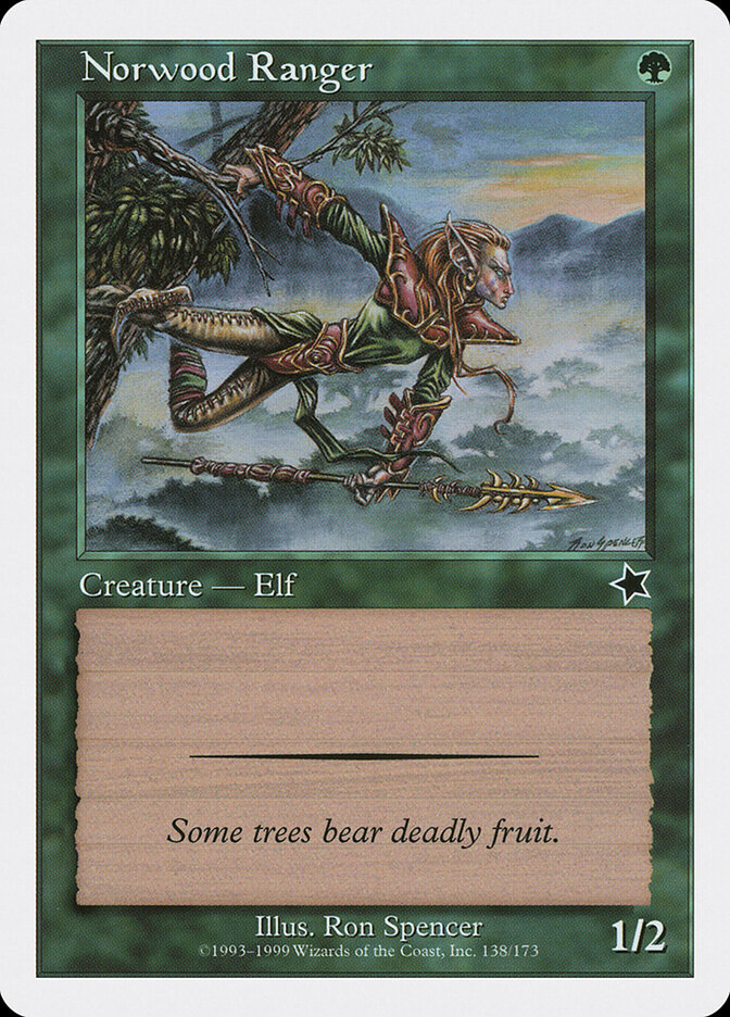 Norwood Ranger — Starter 1999 138/173