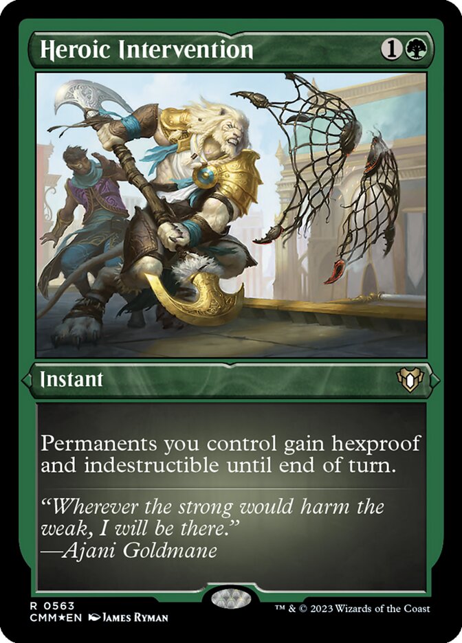 Heroic Intervention — Commander Masters 563/1067