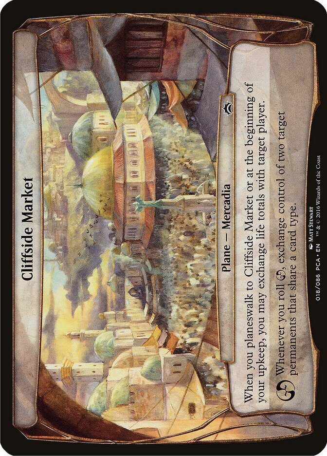 Cliffside Market — Planechase Anthology Planes 18/86