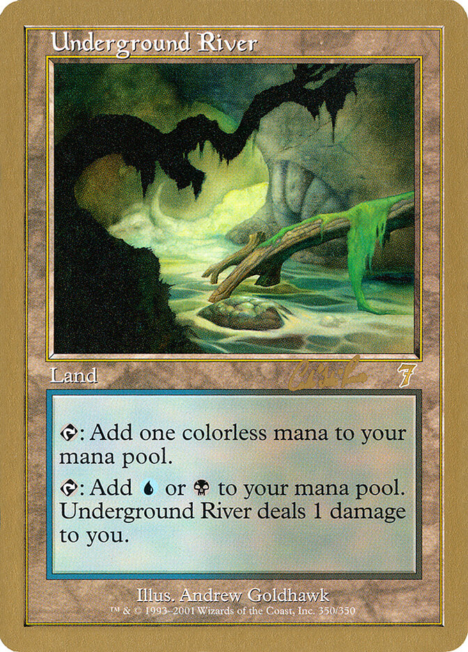 Underground River — World Championship Decks 2002 cr350/153