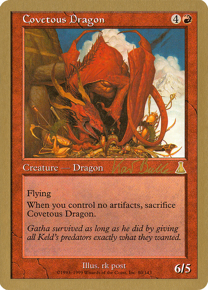 Covetous Dragon — World Championship Decks 1999 kb80/111