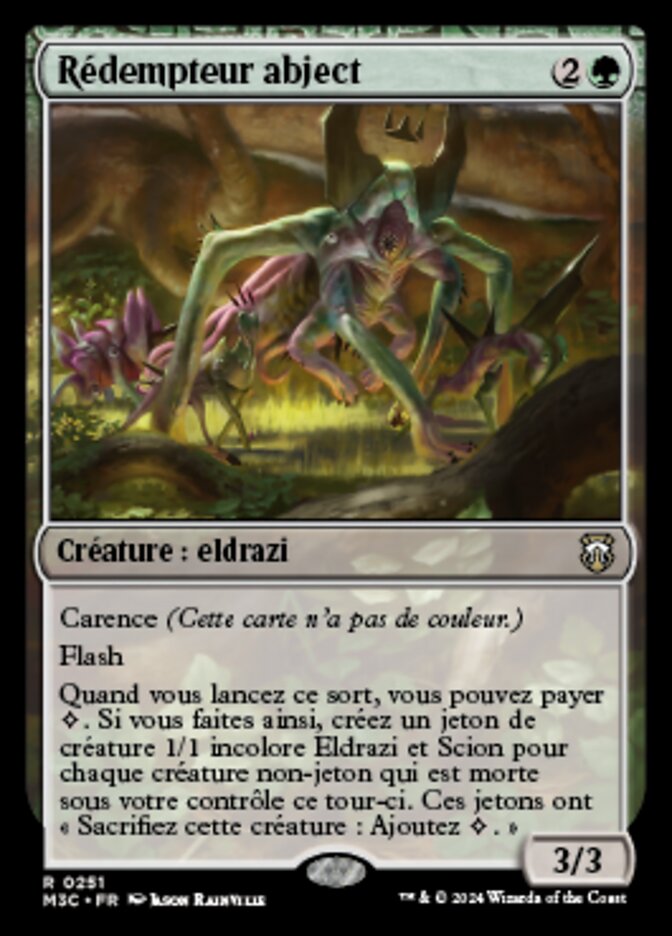 Rédempteur abject — Modern Horizons 3 Commander 251/398
