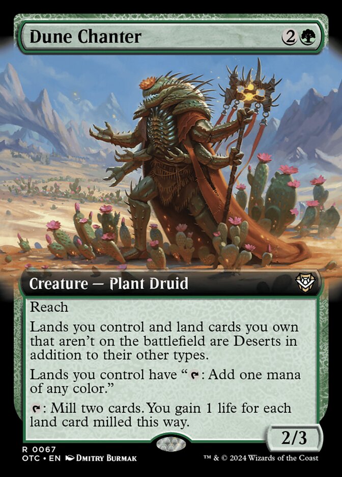 Dune Chanter — Outlaws of Thunder Junction Commander 67/342