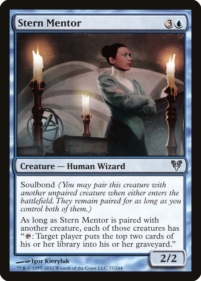 Stern Mentor — Avacyn Restored 77/244